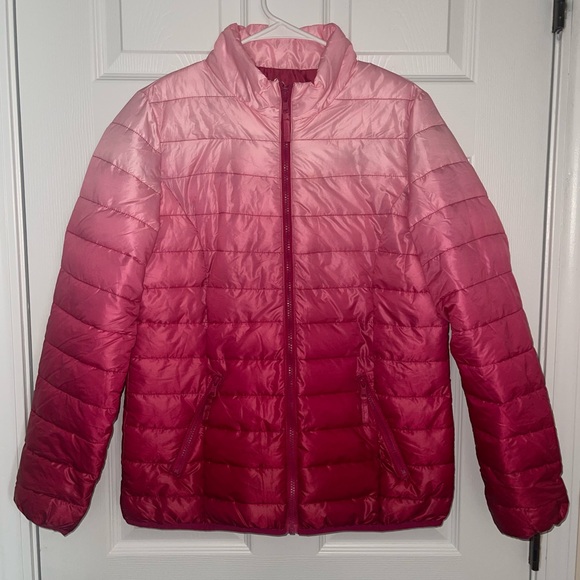 Jackson Hole Jackets & Blazers - Jackson Hole pink ombré puffer jacket